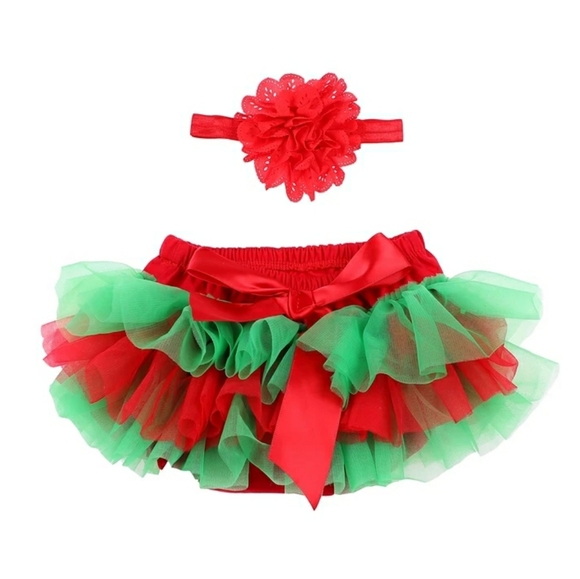 Baby Christmas Bloomers Set🎄 NEW! - Picture 1 of 6